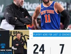 杰伦·布伦森谈尼克斯(sī)換(huàn)帅：锡伯杜对我影响深(shēn)远，新赛季要各司其职