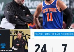 杰伦·布伦森谈尼克斯(sī)換(huàn)帅：锡伯杜对我影响深(shēn)远，新赛季要各司其职